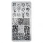 Magnetic Stampingplate 33 Animals New 118636