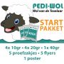 Pedi-wol Startpakket