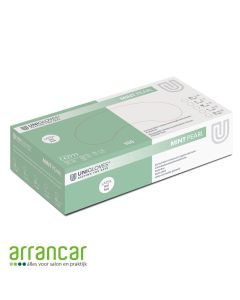 Unigloves handschoenen Mint pearl nitril XS 100st