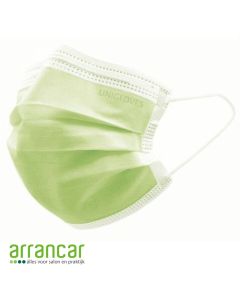 Unigloves Mondmasker IIR 3 laags groen 50st