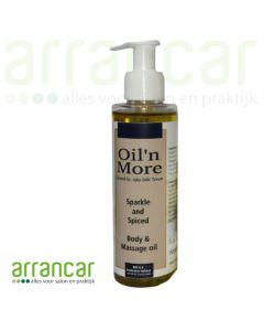 Oil 'n More Sparkle and spiced body & massage olie, 150ml