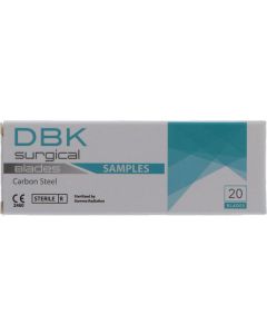 DBK Chirurgische Sterile Mesjes Nr.10, 20st
