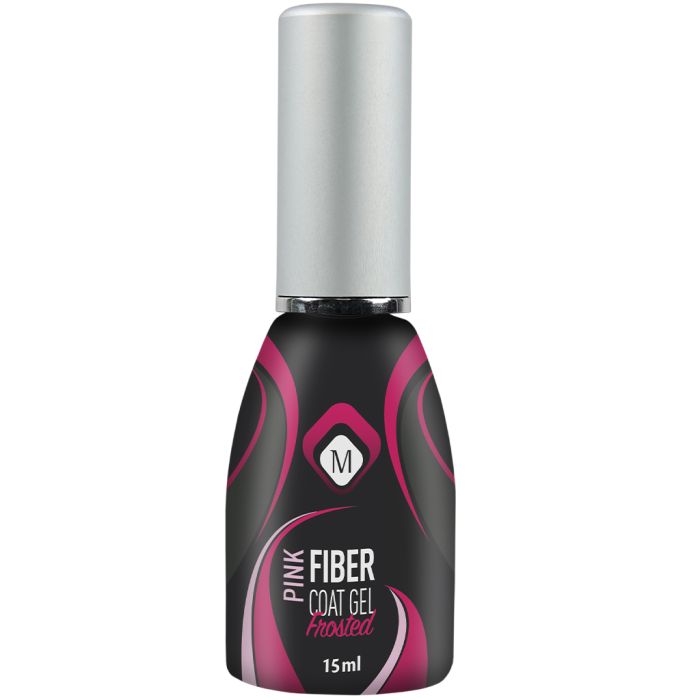 Magnetic Fiber Coat Gel Frosted Pink 15ml TPO Vrij