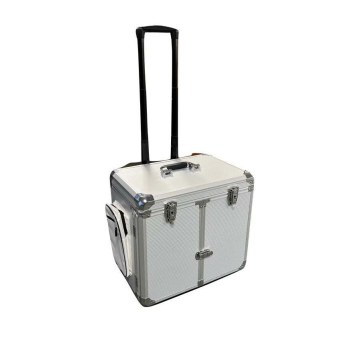 Pedicurekoffer basic - zilver/grijs