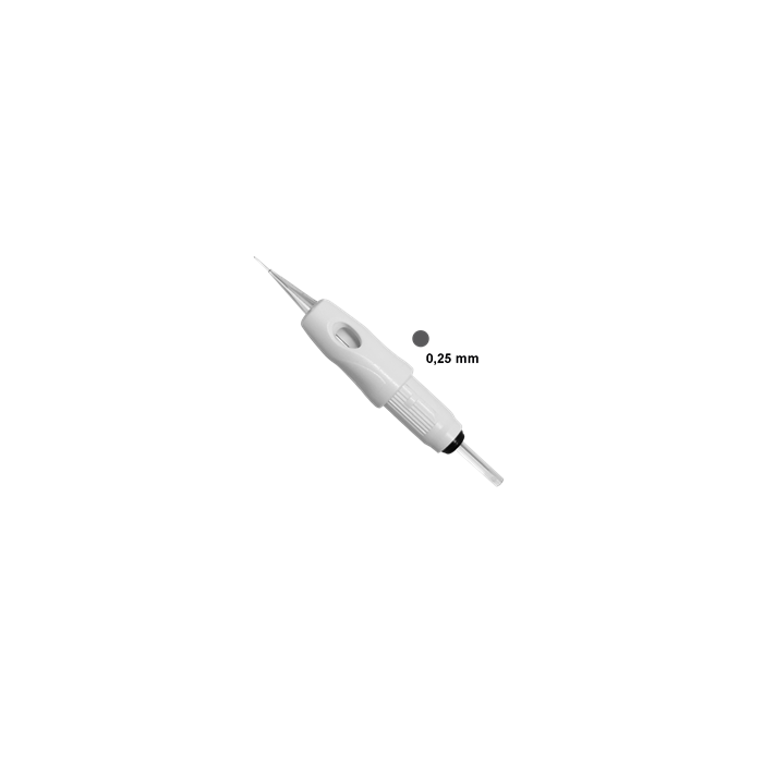Ecuri naald 1 Nano (2) 0,25mm WIT, p/s