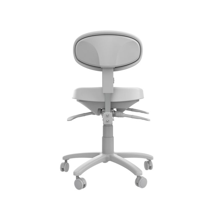 Sun Werkstoel met rug, wit