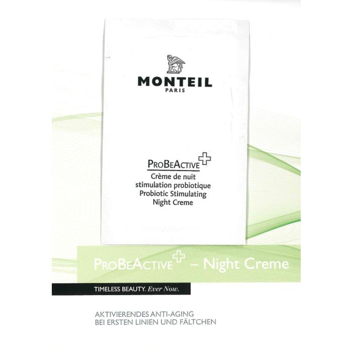 Monteil proefje ProBeActive Night Creme, 3 ml