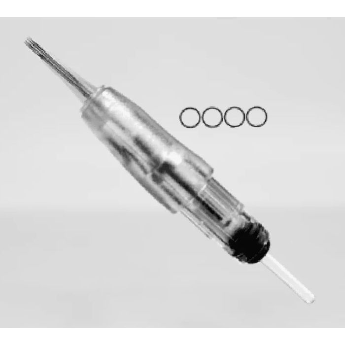 Ecuri naald 4 flat 0.30mm TRANSPARANT, p/s