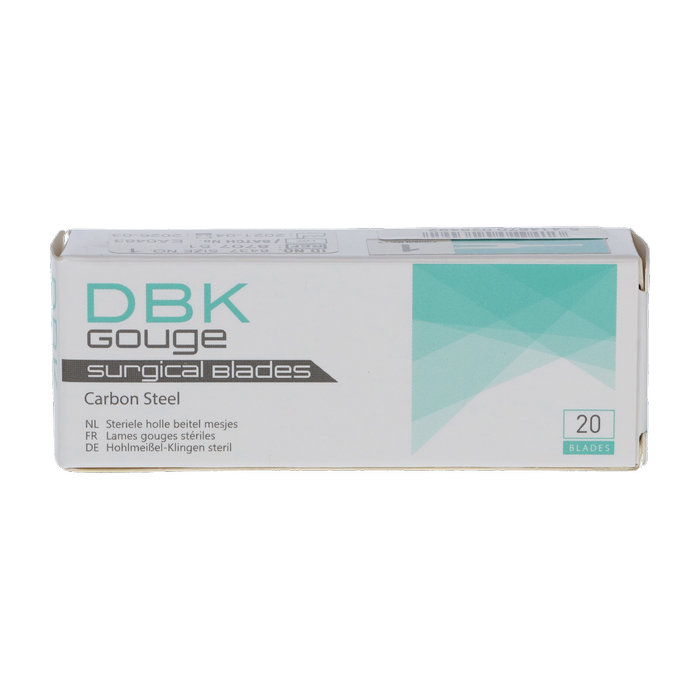 DBK eeltguts / holle beitel mesjes Nr. 1 20st