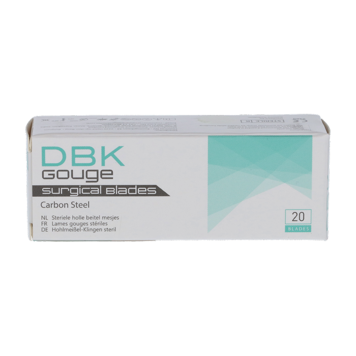 DBK eeltguts / holle beitel mesjes nr. 3 20st