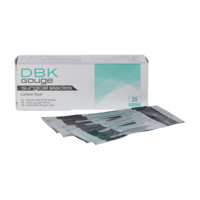 DBK eeltguts / holle beitel mesjes nr. 3 20st