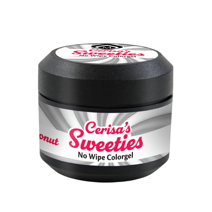 Cerisa Sweeties No Wipe Color Gel White coconut 106660