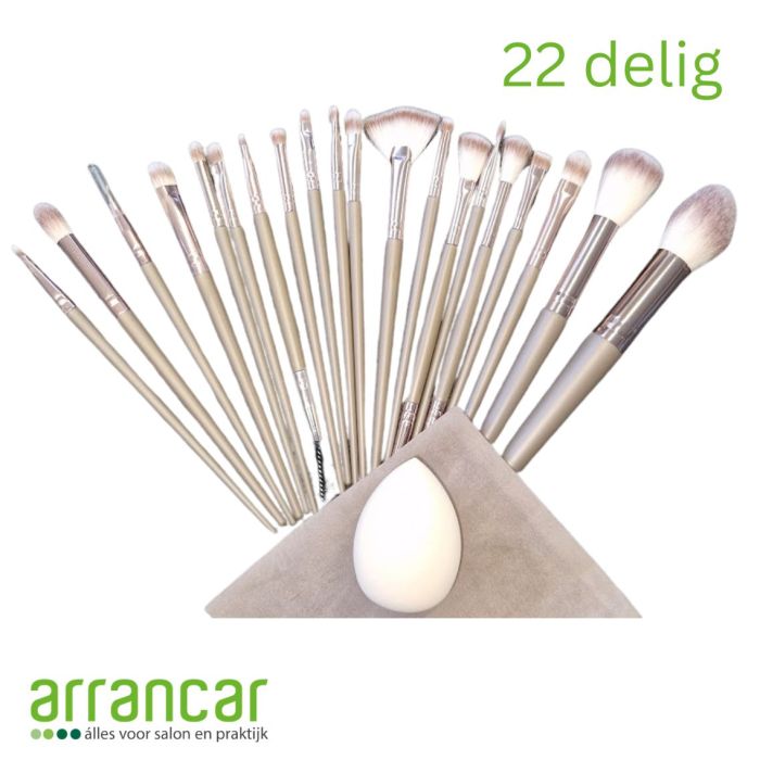 Make up penselen set 22 delig