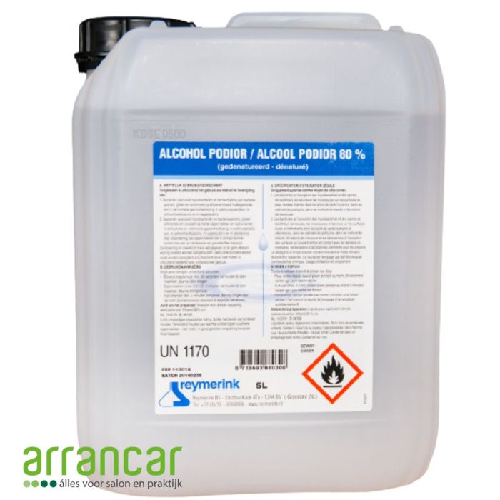 Alcohol Podior 80% 5 liter