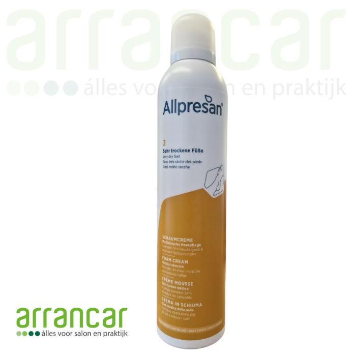 Allpresan nr. 3 foam-cream zeer droge huid 10% ureum 300ml