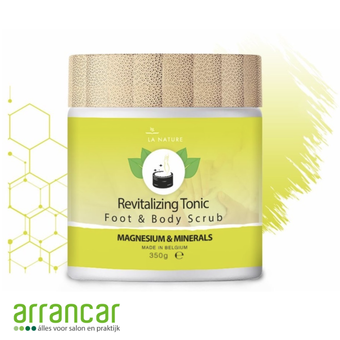 By La Nature foot & body scrub revitalizing tonic 350g