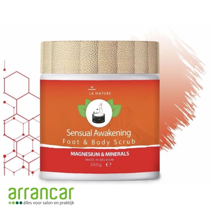 By La Nature foot & body scrub sensual awakening 350g