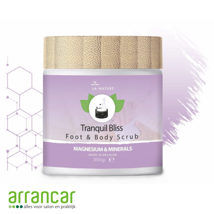 By La Nature foot & body scrub tranquil bliss 350g