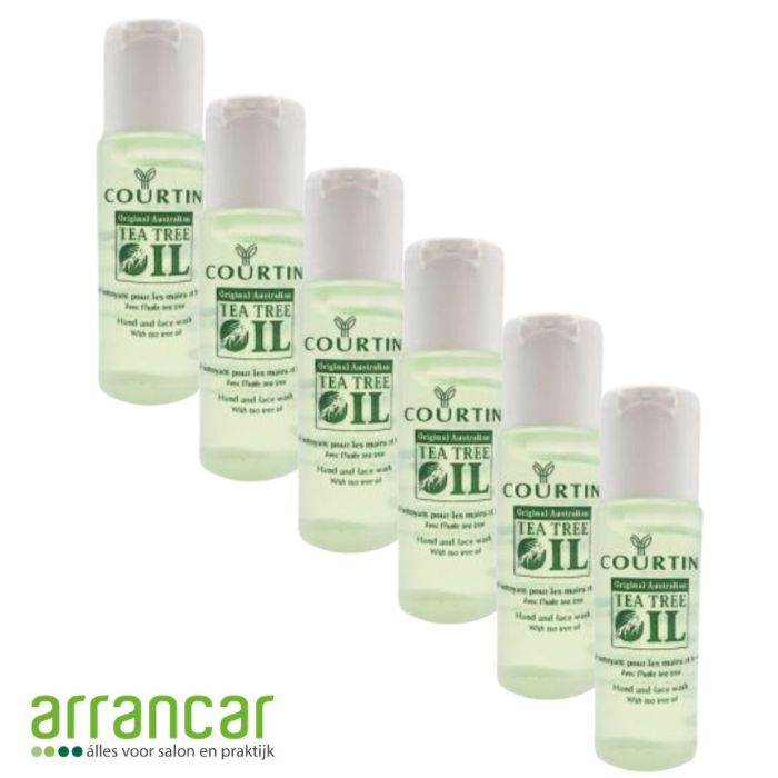 Courtin Hand & Face wash 15ml per 6 stuks