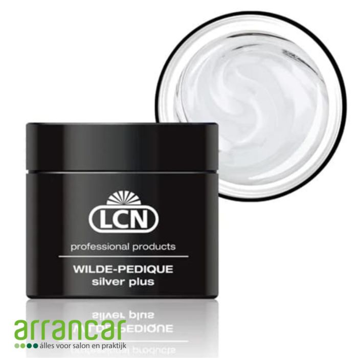 LCN WILDE-PEDIQUE silver plus clear, 10ml
