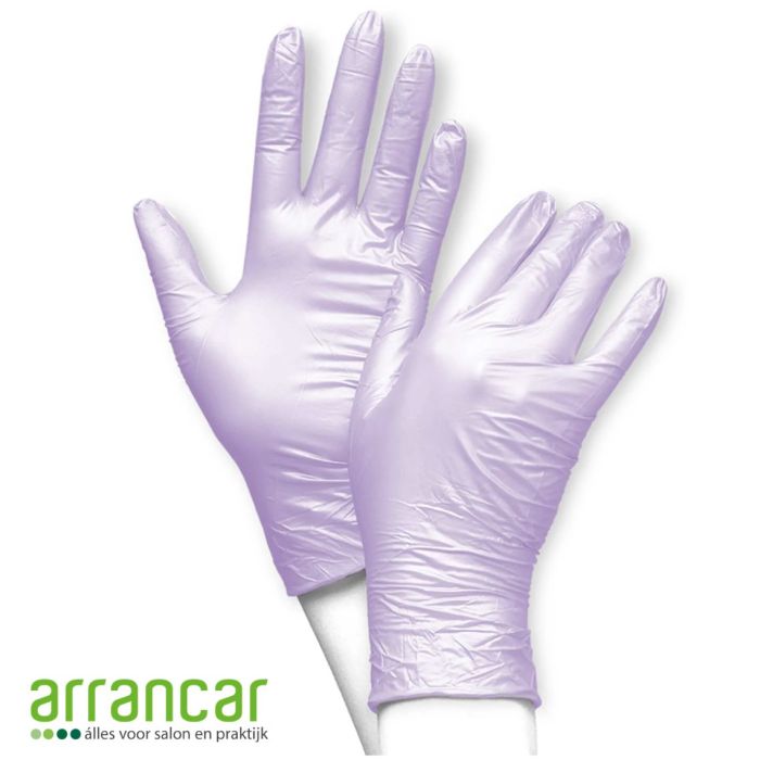 Unigloves handschoenen Fancy violet nitril S 100st