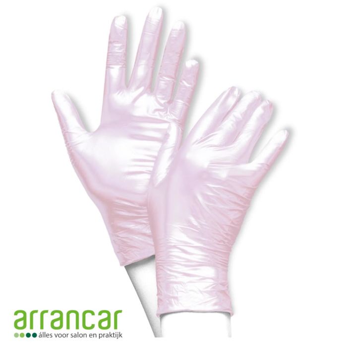 Unigloves handschoenen Fancy rose nitril S 100st