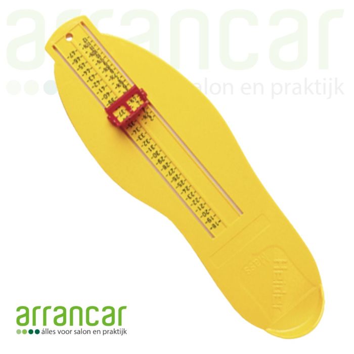 Voetmaatplankje