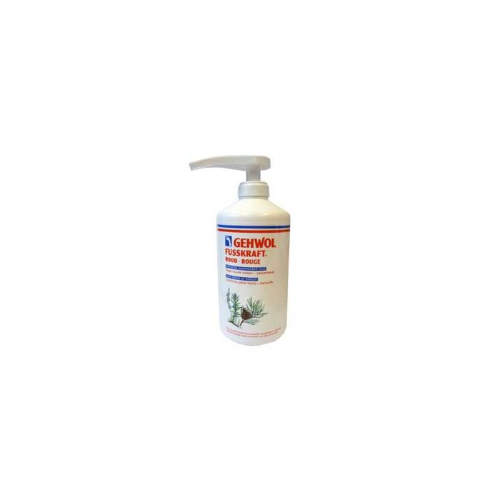 Gehwol Fusskraft rood 500ml + pomp