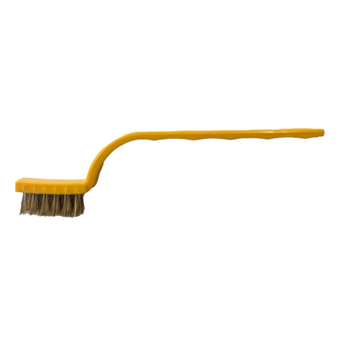 Fraisenborstel messing met handvat 10cm