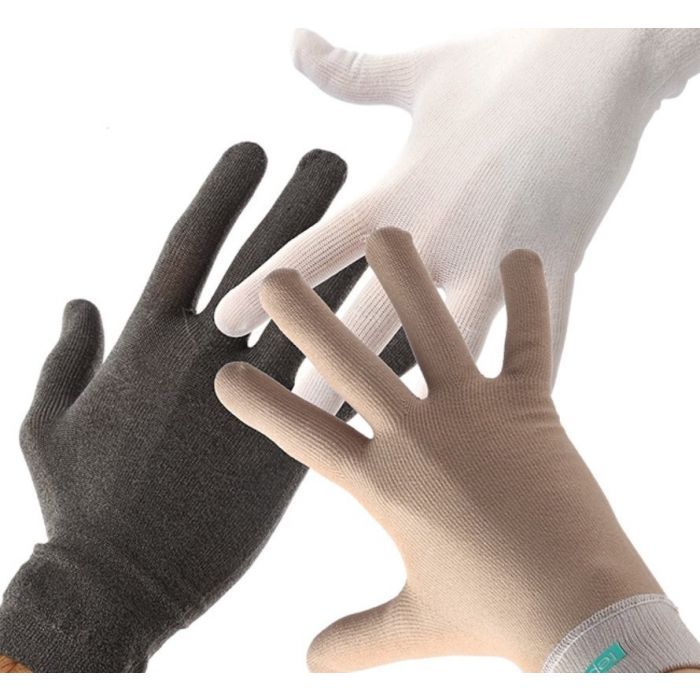 Tepso eczeem handschoenen wit, 1 paar L