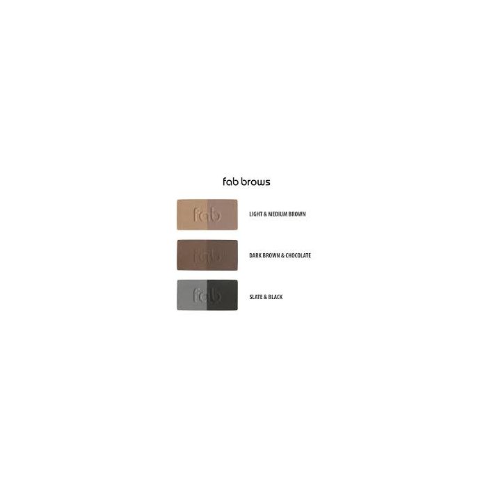 Fab brows DUO - light brown / medium brown