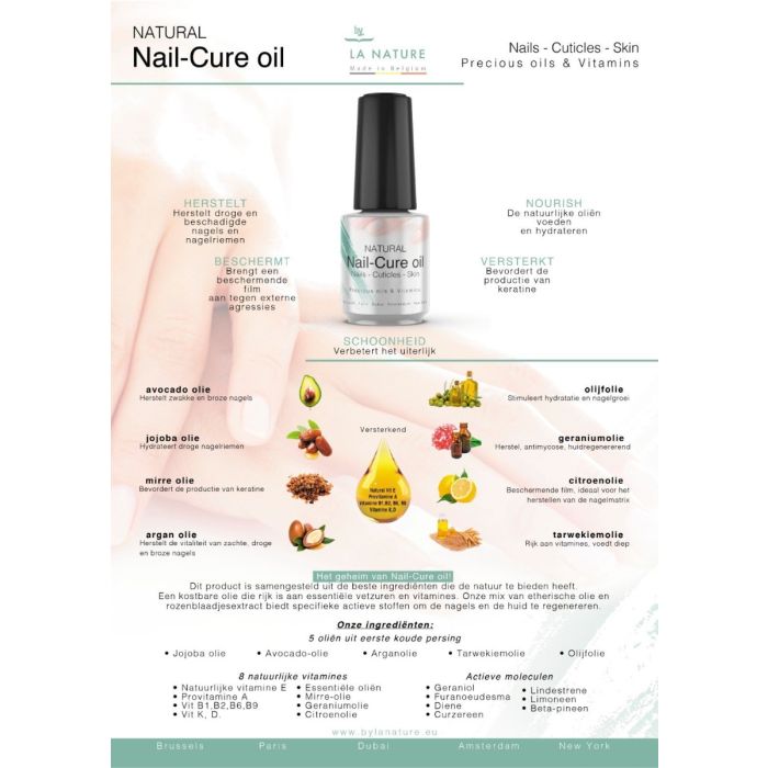 By La Nature Nail - Cure oil 15ml