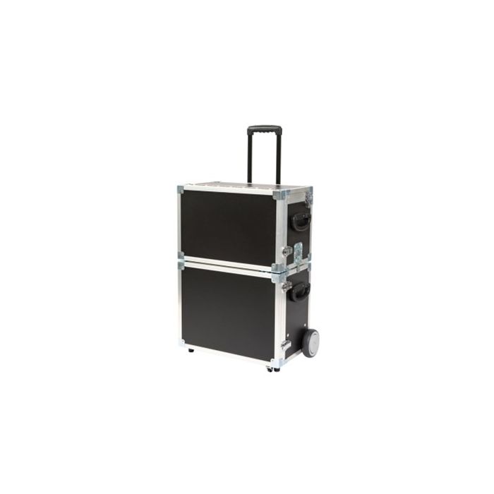 Deelbare koffer met lade (motor boven) (zwart)