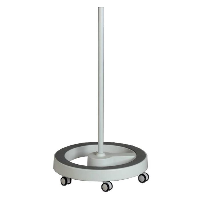 Lumeno rolstatief rond Grijs