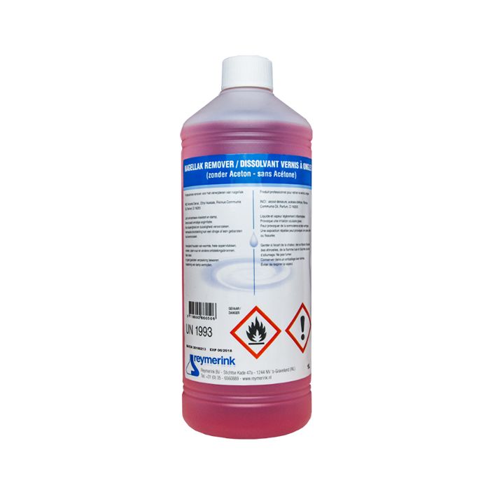 Nagellakremover acetonvrij 1 liter