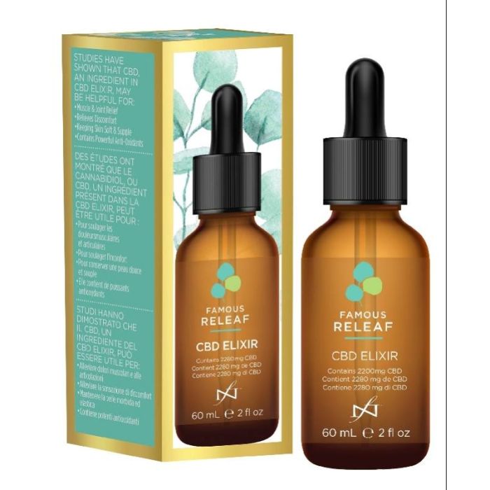 Famous Releaf CBD Elixir 15ml