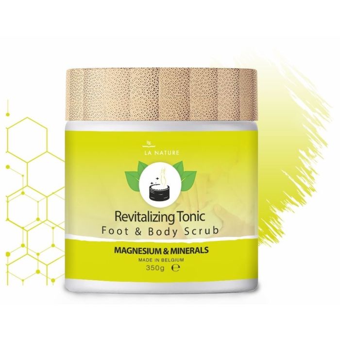 By La Nature foot & body scrub revitalizing tonic 350g