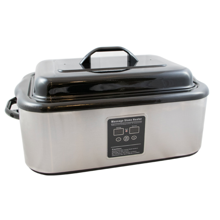 Hot stone heater digitaal 18 liter