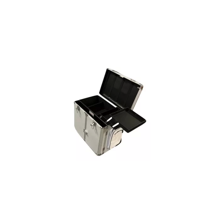 Pedicurekoffer basic - zilver/grijs