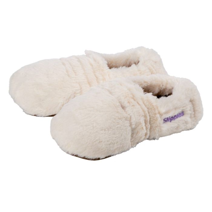 Volatile Slippies sloffen creme pluche maat 36-40