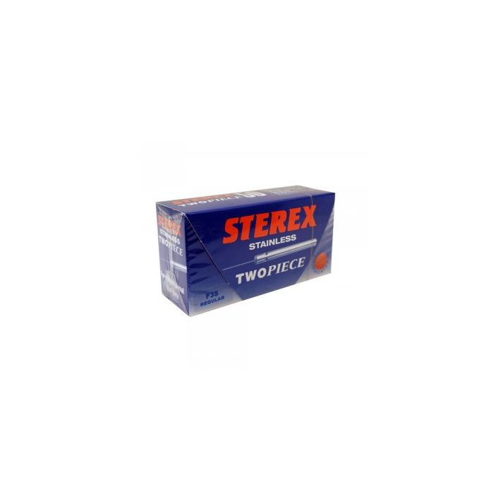 Sterex stainless twopiece F10 regular, 50st