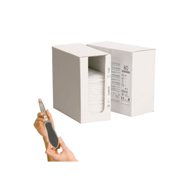 Slijpfolie Steriel verpakt 220 grit 80st