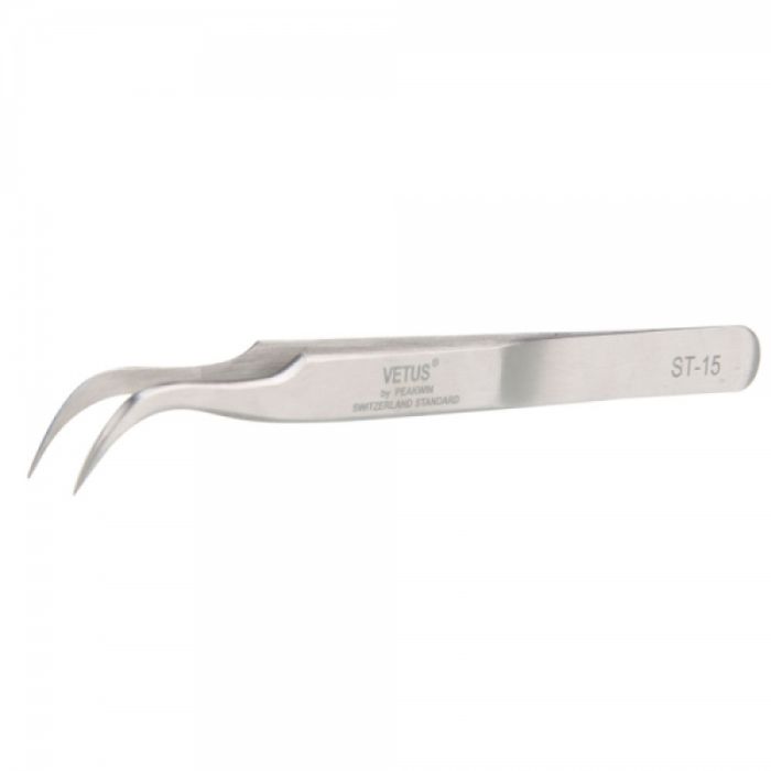 Vetus pincet gebogen ST-15