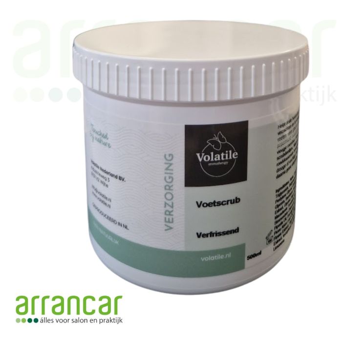 Volatile Voetscrub verfrissend 500ml. Nieuw