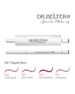 Dr. Belter 24/7 liquid liner - lip - play lychee