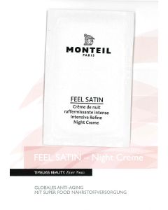 Monteil proefje FEEL SATIN Night Creme, 3ml