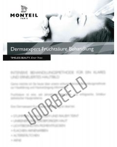 Monteil Flyer Dermaexpert fruitzuren A5 (Duits), 5 stuks