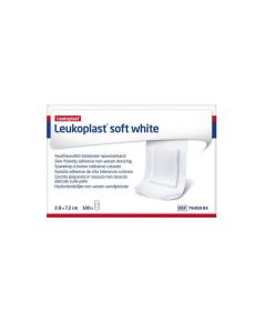 Leukoplast soft white 3.8 x 7.2cm 100st