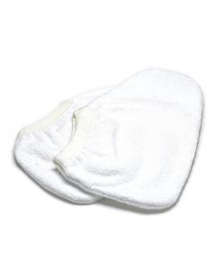 Badstof sokken, per paar in wit