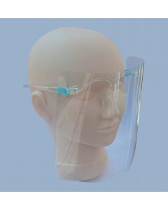 Face shield bril met montuur